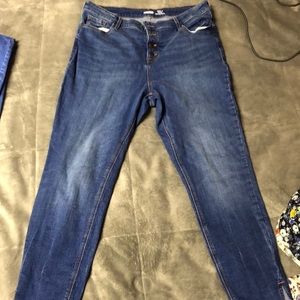 Size 12 bottom front  skinny jeans